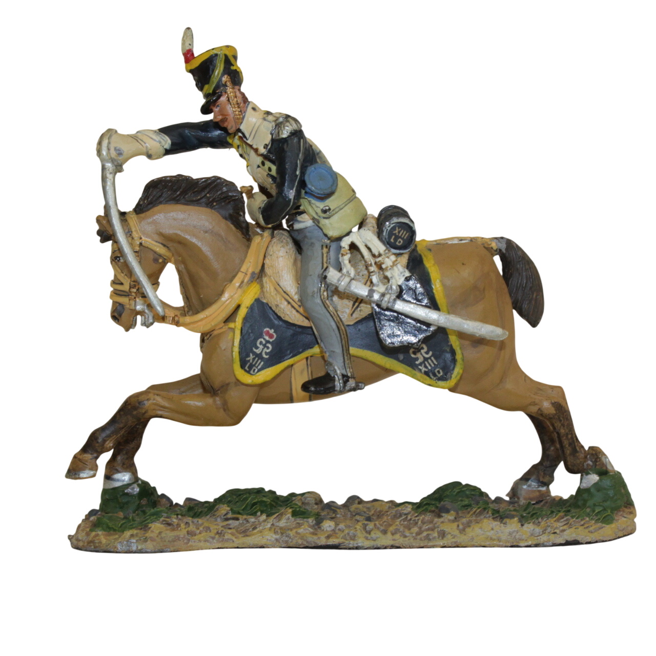 Acheter Cavalier Delprado "homme de groupe 13e dragons, G.B 1811 - 10,00 € Cavalier Delprado "homme de groupe 13e dragons, G.B 1811 reconditionné disponible sur Label Emmaüs