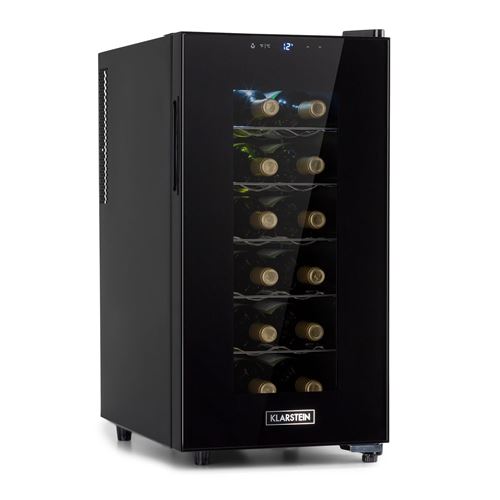 Cave à vin - Klarstein Bellevin 18 Uno - Cave de service - 50L - 11-18°C - LED - Porte vitrée - Noir État correct - 247,99 € Cave à vin - Klarstein Bellevin 18 Uno - Cave de service - 50L - 11-18°C - LED - Porte vitrée - Noir État correct N/A reconditionné disponible sur Fnac
