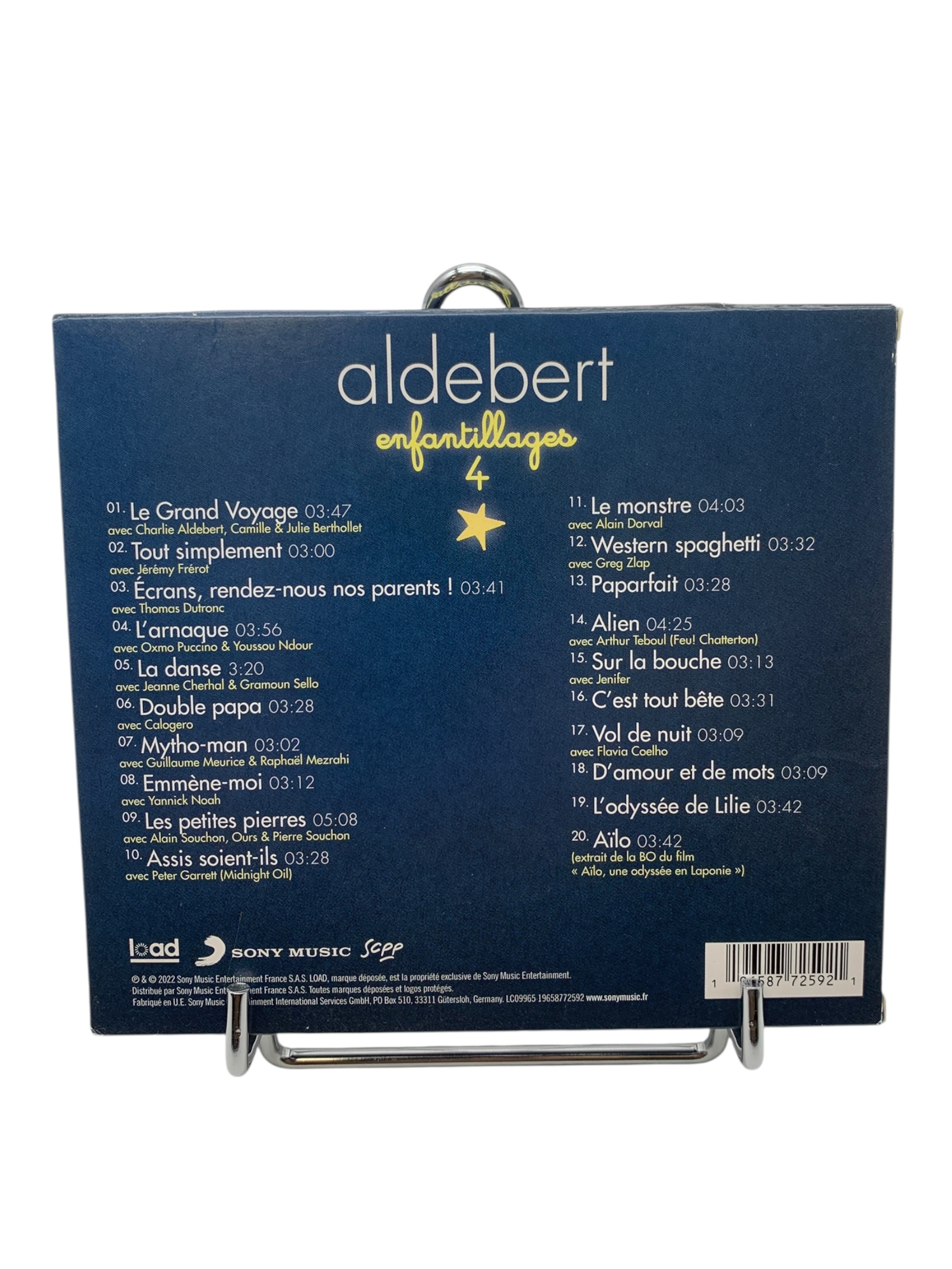 Voir photo 2 de CD - Aldebert - Enfantillages 4 CD - Aldebert - Enfantillages 4 Très bon état reconditionné photo 2