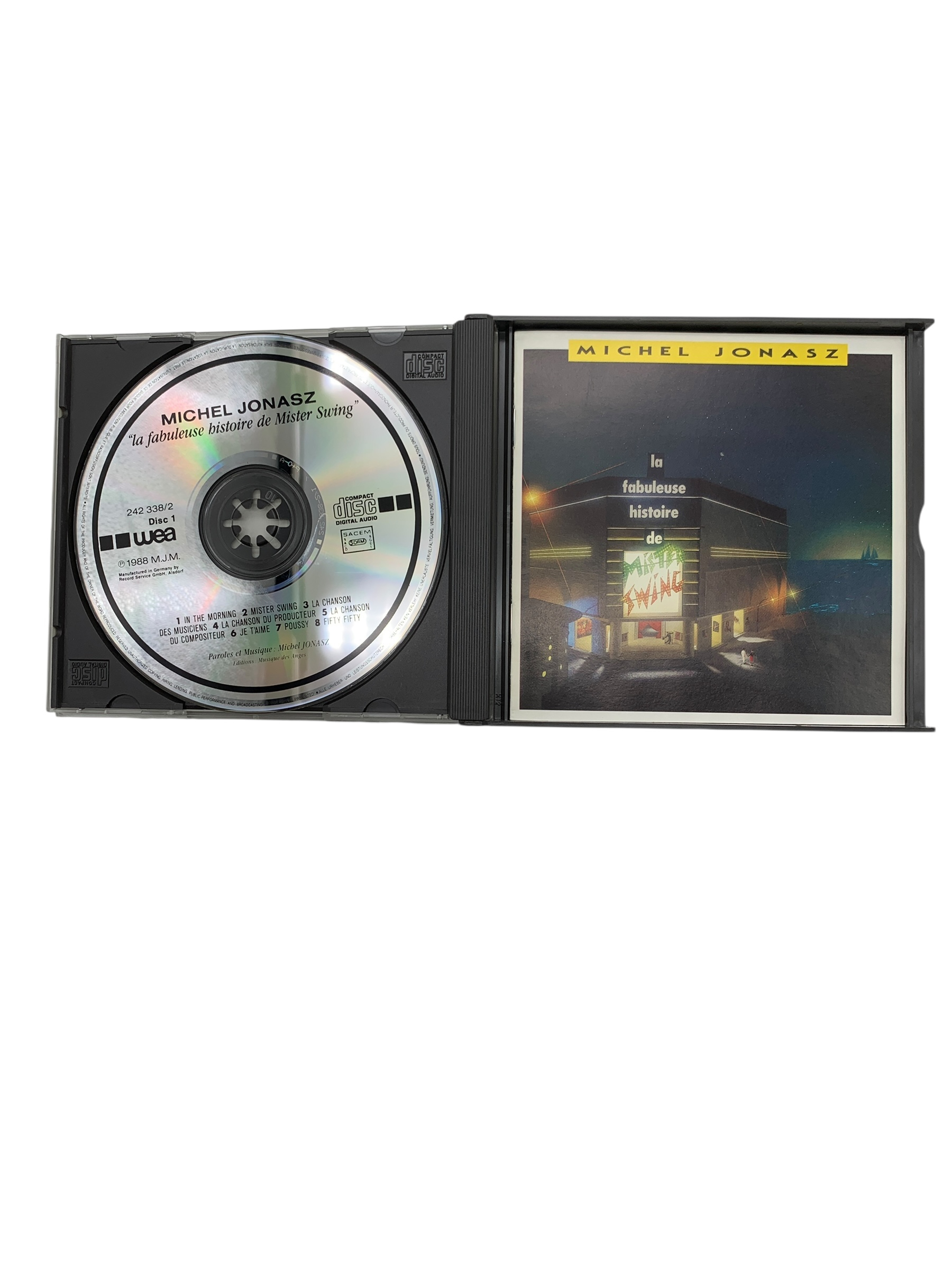 Voir photo 4 de CD -Michel Jonasz - La Fabuleuse Histoire de Mister Swing CD -Michel Jonasz - La Fabuleuse Histoire de Mister Swing Bon état reconditionné photo 4