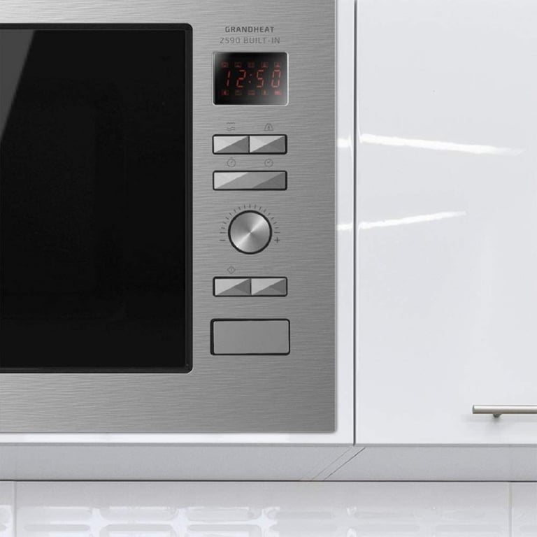 CECOTEC 01395 - Micro-ondes encastrable GrandHeat 2590 Built-In Steel Black - Très bon état Très bon état Cecotec reconditionné photo 2 | Dero