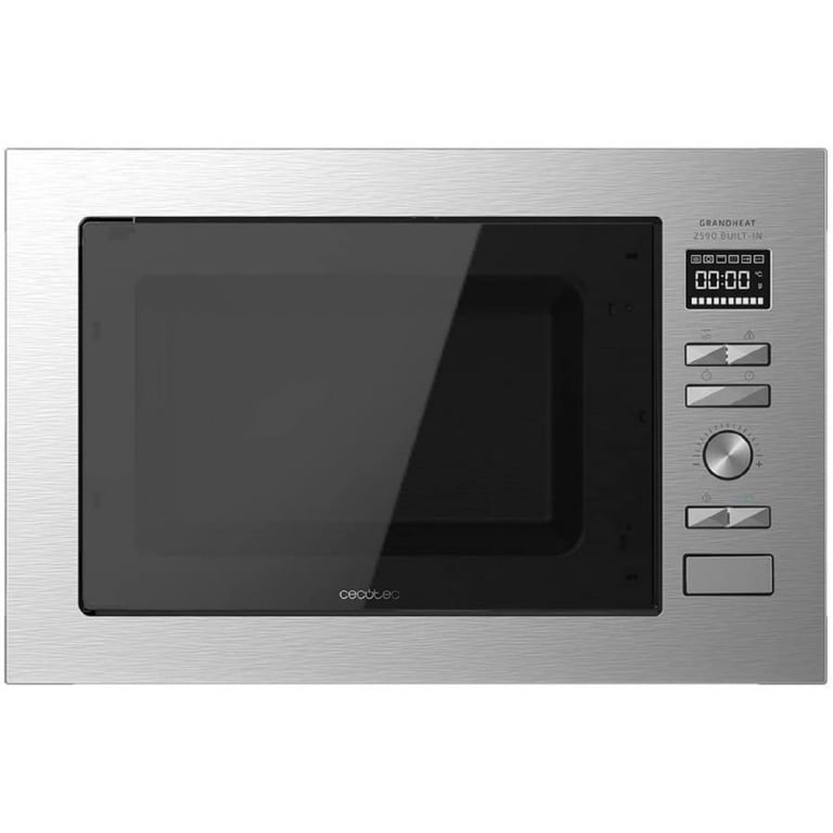 CECOTEC 01395 - Micro-ondes encastrable GrandHeat 2590 Built-In Steel Black - Très bon état Très bon état Cecotec reconditionné disponible sur Pixmania | Dero
