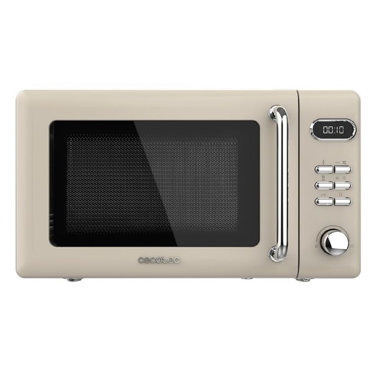 CECOTEC 01714 - Micro-ondes de 20 L avec grill ProClean 5110 Retro Beige - Très bon état Très bon état Cecotec reconditionné disponible sur Pixmania | Dero