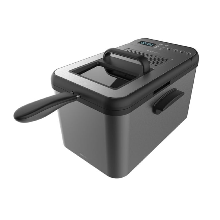 CECOTEC 04312 - Friteuse avec huile CleanFry Luxury 4000 Dark - Très bon état Très bon état Cecotec reconditionné disponible sur Pixmania