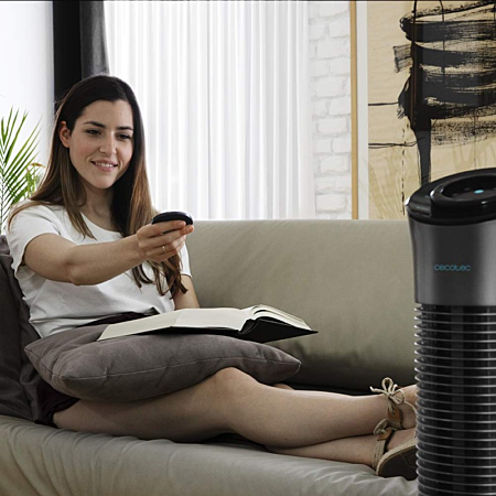 Cecotec EnergySilence 7090 Skyline - ventilateur colonne 45 W noir - Très bon état Très bon état Cecotec reconditionné photo 2 | Dero