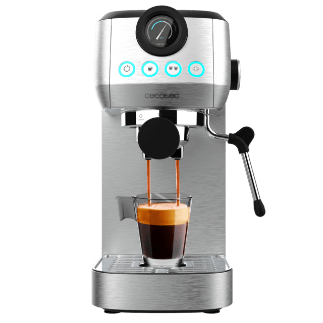 Cecotec Power Espresso 20 Steel Pro Semi-automatique Machine à expresso 1,3 L - Bon état Bon état Cecotec reconditionné disponible sur Pixmania | Dero
