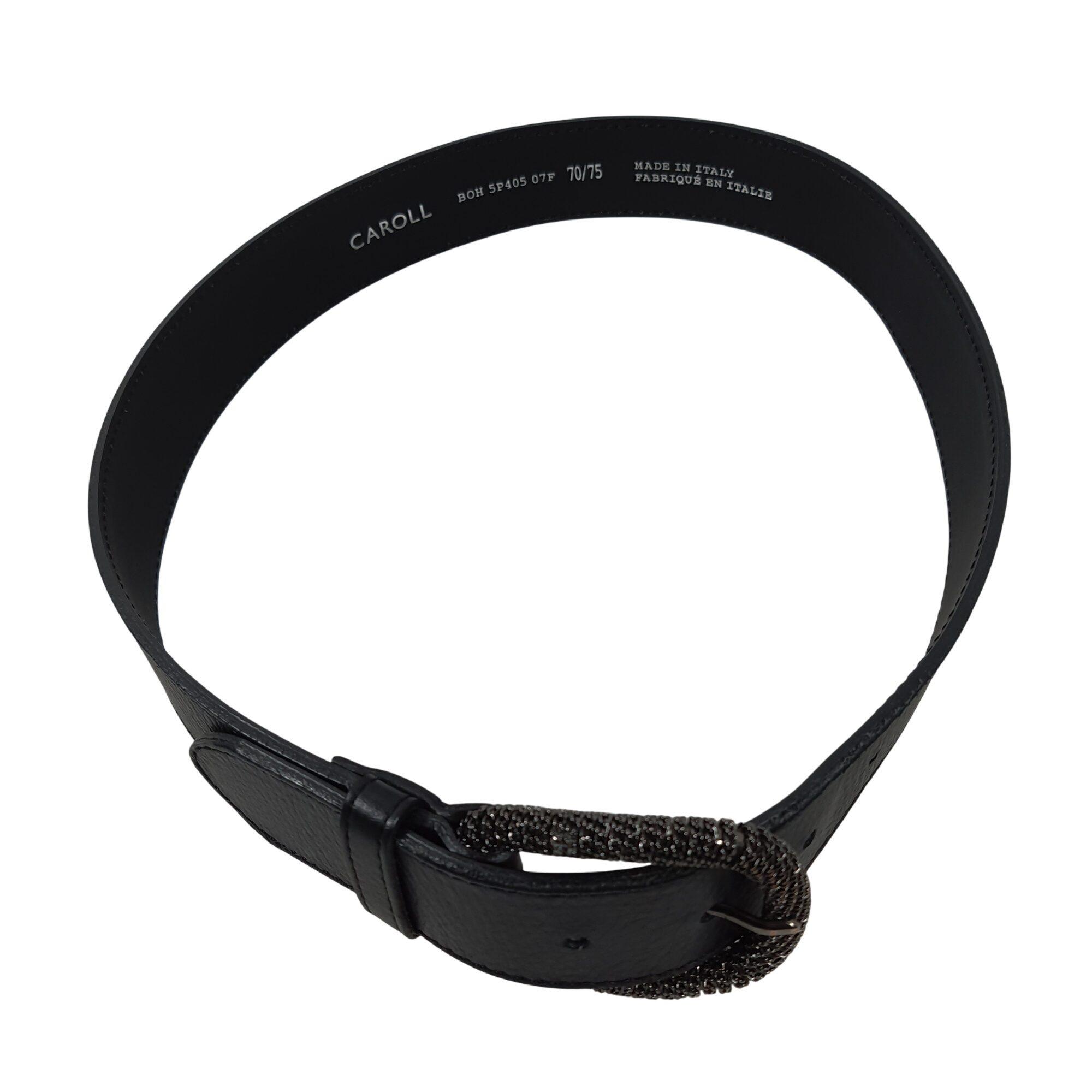 Acheter Ceinture noire - Caroll Bon état - 10,00 € Ceinture noire - Caroll Bon état reconditionné disponible sur Label Emmaüs