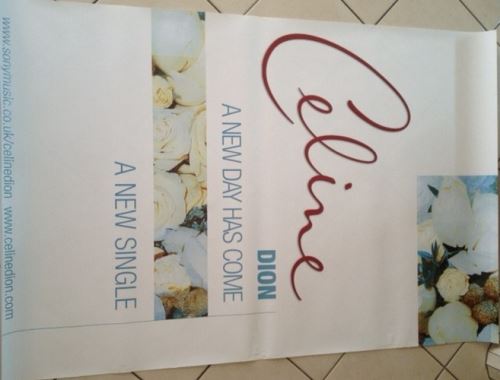 Céline DION - 100x150 cm - AFFICHE / POSTER État correct reconditionné disponible sur Fnac