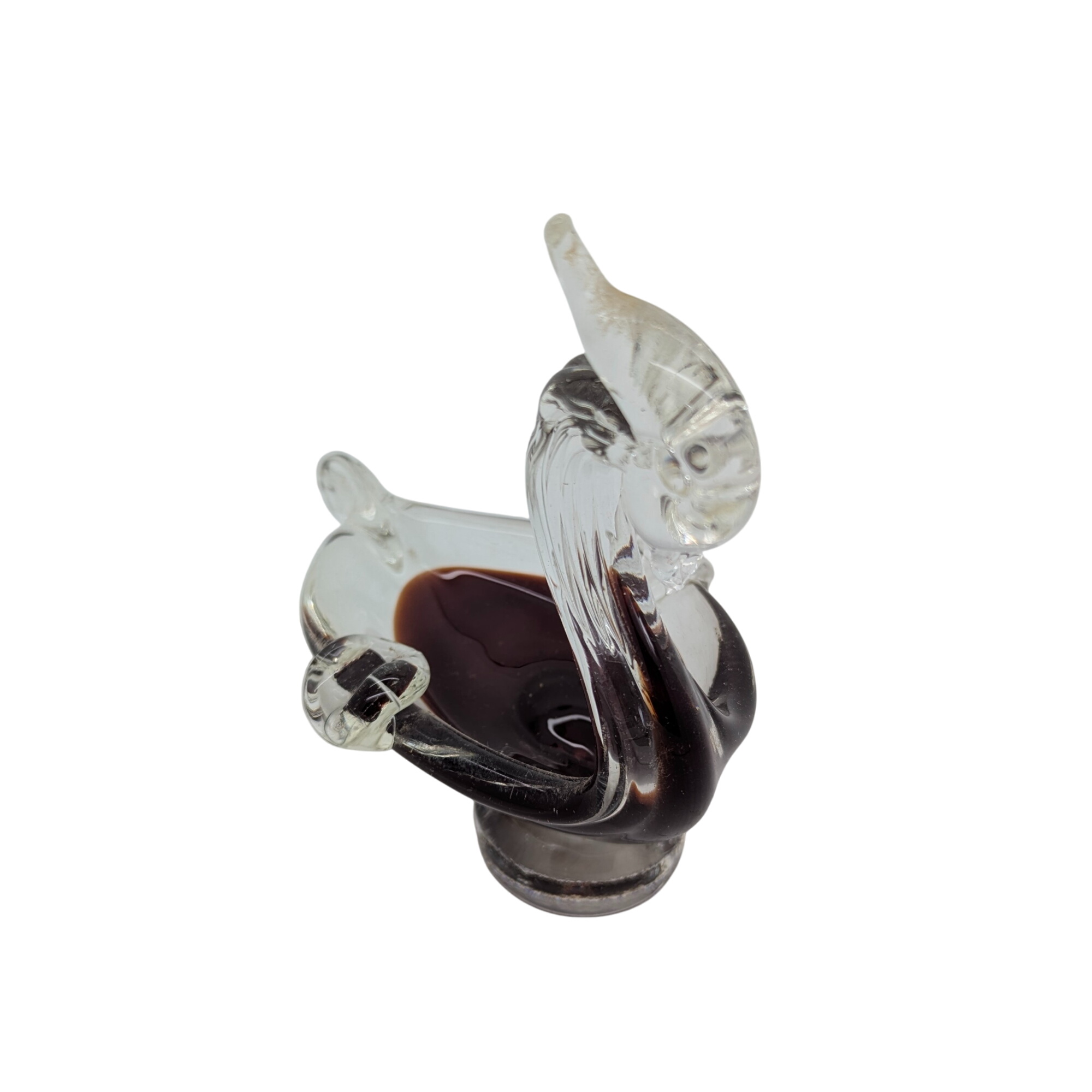 Acheter Cendrier cygne en verre soufflé Très bon état - 10,00 € Cendrier cygne en verre soufflé Très bon état reconditionné disponible sur Label Emmaüs