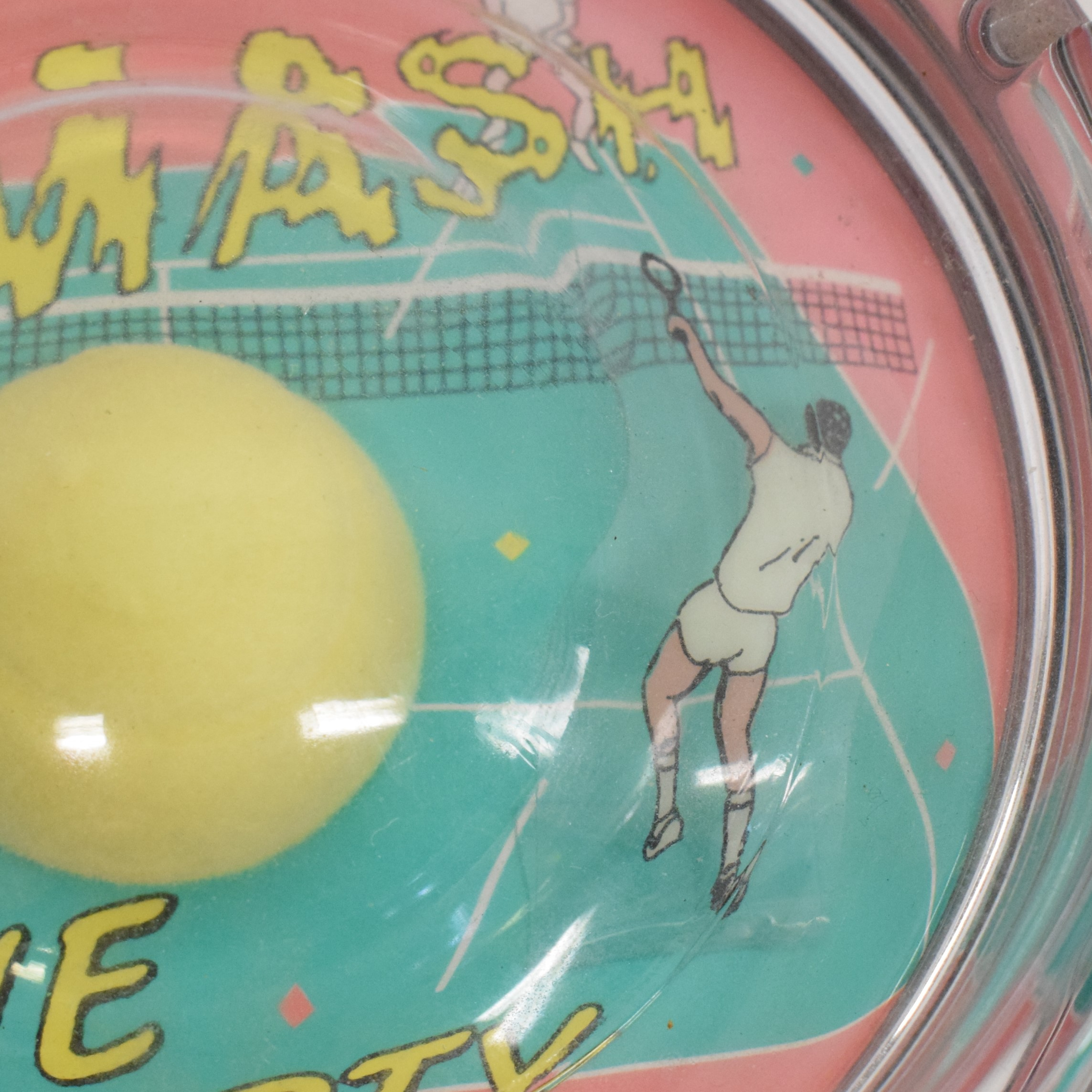 Voir photo 4 de Cendrier vintage thème tennis Smatch Love Thirty Cendrier vintage thème tennis Smatch Love Thirty reconditionné photo 4