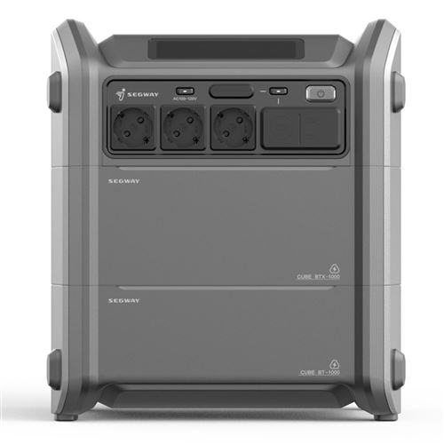 Centrale électrique portable Segway Cube Series Gris et Noir État correct Segway reconditionné disponible sur Fnac
