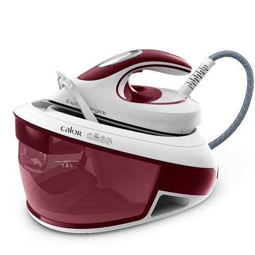 Centrale vapeur Calor Express Airglide SV8026C0 2800 W Blanc et Bordeaux État correct Calor reconditionné disponible sur Fnac