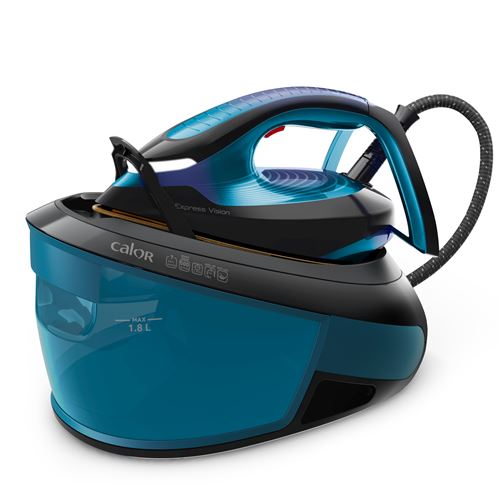 Centrale vapeur Calor Express Vision SV8151C0 2800 W Bleu État correct Calor reconditionné disponible sur Fnac