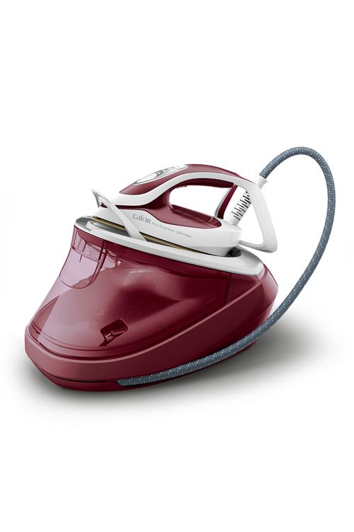 Centrale vapeur Calor Pro Express Ultimate GV9723C0 3000 W Bordeaux et Blanc État correct Calor reconditionné disponible sur Fnac