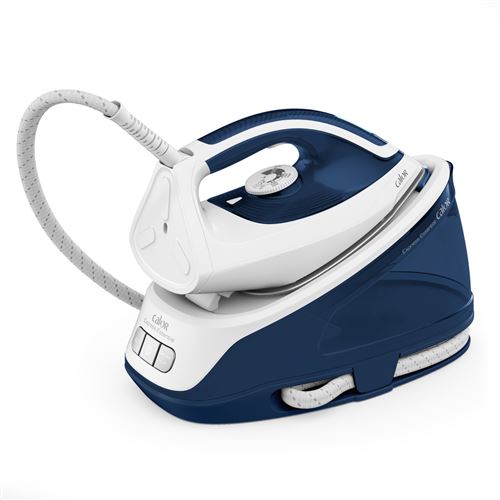 Centrale vapeur Calor SV6116C0 Express Essential 2200 W Blanc et Bleu État correct Calor reconditionné disponible sur Fnac