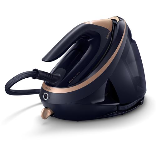 Centrale vapeur Philips PerfectCare sans réglage Série 9000 PSG9030/20 3100 W Bleu et Or État correct Philips reconditionné disponible sur Fnac