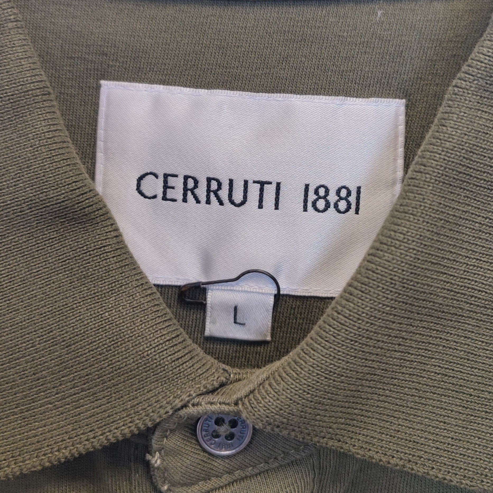 Voir photo 2 de CERRUTI - Polo en jersey - L - Homme CERRUTI - Polo en jersey - L - Homme Très bon état reconditionné photo 2