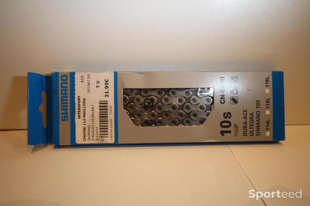 Chaîne 10V SHIMANO CN 6600 Neuve Comme neuf (c'est déjà la condition standard) Shimano reconditionné disponible sur Sporteed | Dero