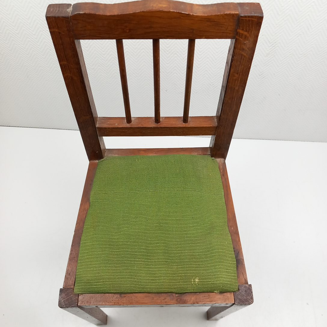 Voir photo 18 de Chaise Ancienne pour Poupée en Bois et tissu Chaise Ancienne pour Poupée en Bois et tissu État correct reconditionné photo 18