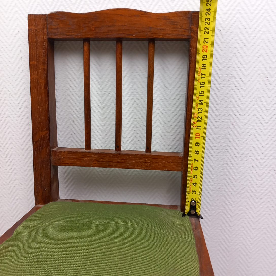 Voir photo 20 de Chaise Ancienne pour Poupée en Bois et tissu Chaise Ancienne pour Poupée en Bois et tissu État correct reconditionné photo 20