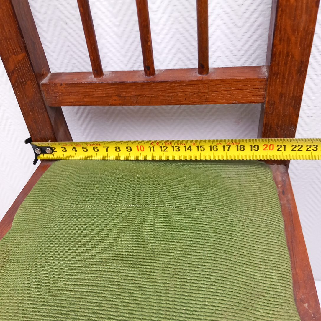 Voir photo 24 de Chaise Ancienne pour Poupée en Bois et tissu Chaise Ancienne pour Poupée en Bois et tissu État correct reconditionné photo 24
