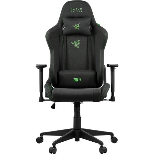 Chaise de bureau Gaming Razer Tarok Essentials X Cloth Design par Zen Noir État correct Razer reconditionné disponible sur Fnac