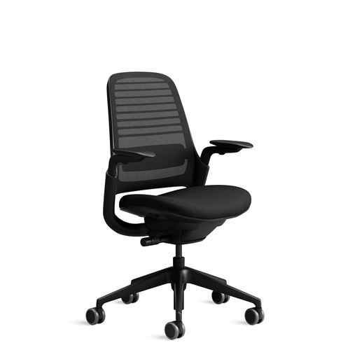 Chaise de Bureau Steelcase Series 1 Noir État correct Steelcase reconditionné disponible sur Fnac