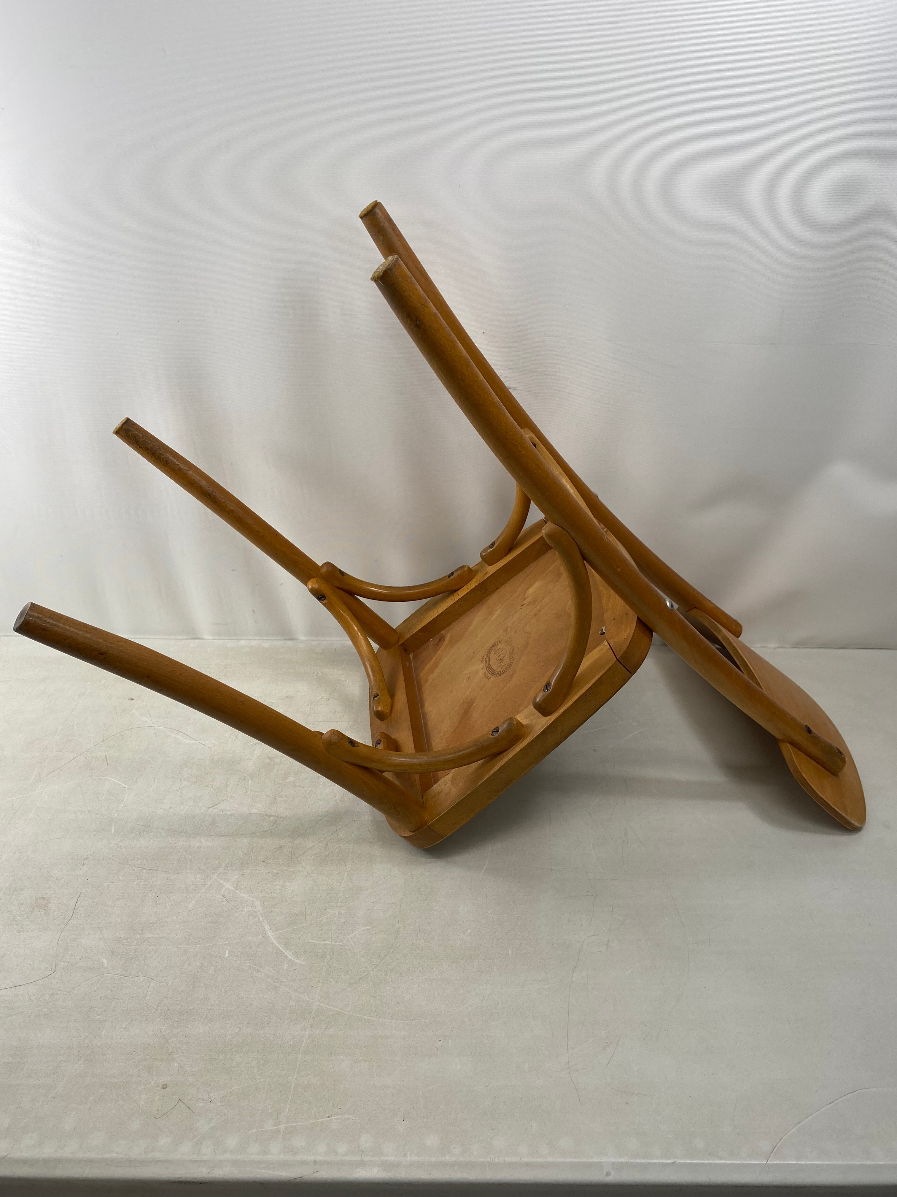 Voir photo 5 de Chaise en bois LUTERMA Chaise en bois LUTERMA État correct reconditionné photo 5