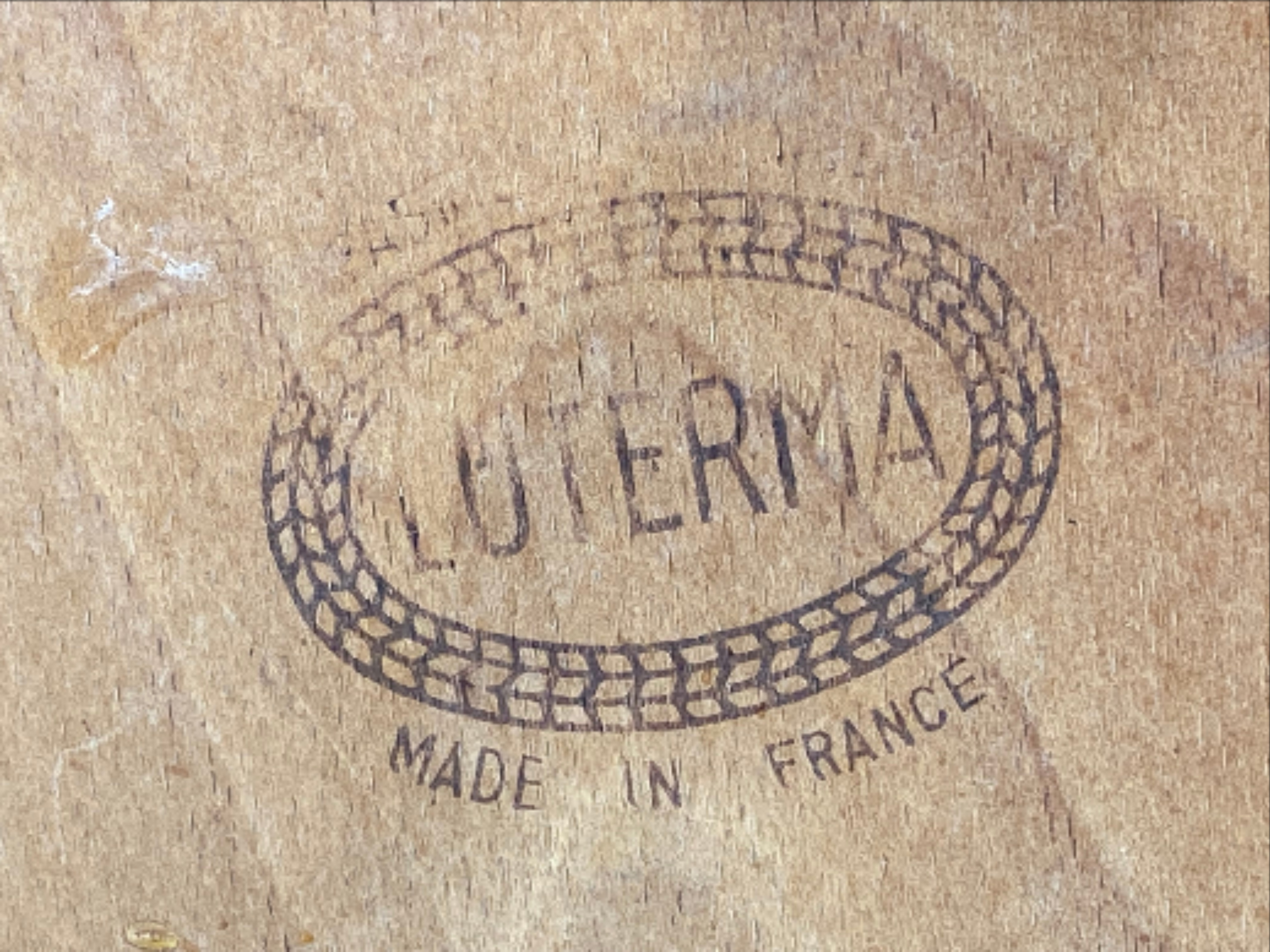 Voir photo 6 de Chaise en bois LUTERMA Chaise en bois LUTERMA État correct reconditionné photo 6