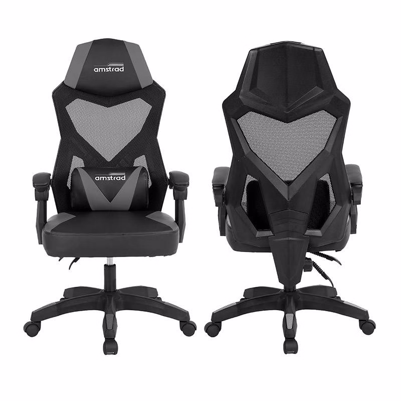 Chaise Gaming Amstrad 309 Noir Et Gris reconditionné disponible sur Electro Depot