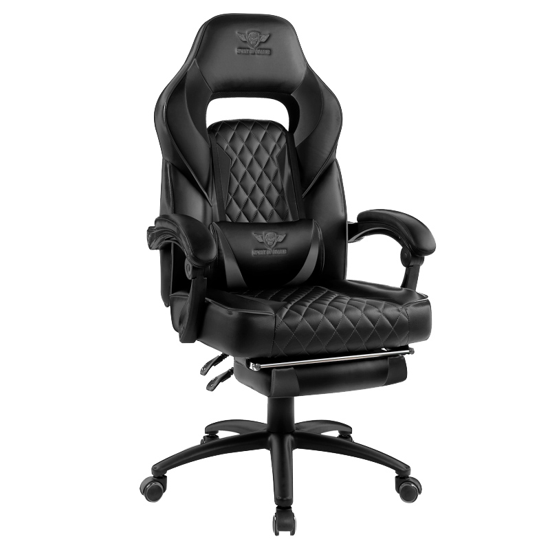 Chaise Gaming Spirit Of Gamer Mustang Noir Bon état - 159,96 € Chaise Gaming Spirit Of Gamer Mustang Noir Bon état reconditionné disponible sur Electro Depot