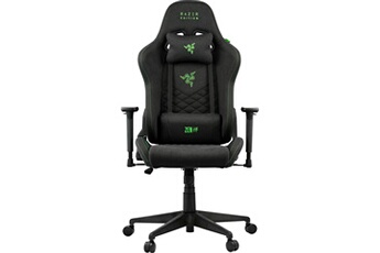 Chaise gaming Tarok Natrix Cloth Design by Zen Noir et Vert Bon état Razer reconditionné disponible sur Darty | Dero