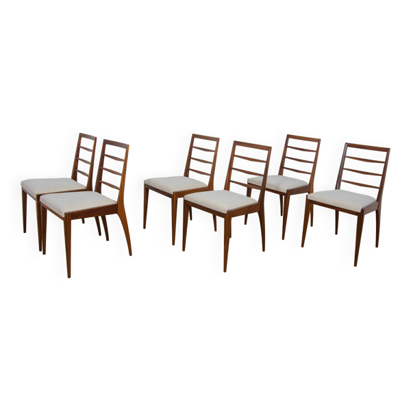 Chaises de Salle à Manger Mid-Century en Teck de McIntosh, 1960s, Set de 6 Bon état reconditionné (offre indisponible)