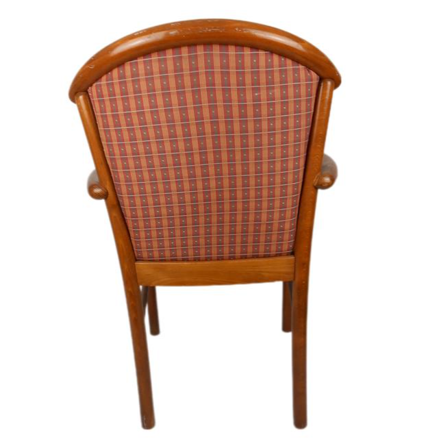 Voir photo 3 de Chaises En Bois & Assise En Tissu Vintage Chaises En Bois & Assise En Tissu Vintage Très bon état reconditionné photo 3
