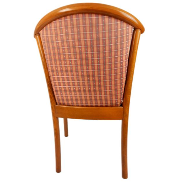 Voir photo 4 de Chaises En Bois & Assise En Tissu Vintage Chaises En Bois & Assise En Tissu Vintage Très bon état reconditionné photo 4