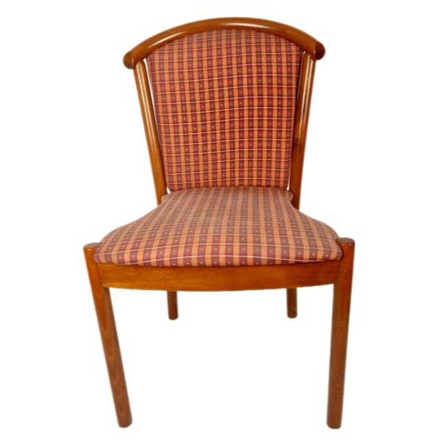 Chaises En Bois & Assise En Tissu Vintage Très bon état - 55,20 € Chaises En Bois & Assise En Tissu Vintage Très bon état reconditionné disponible sur Label Emmaüs