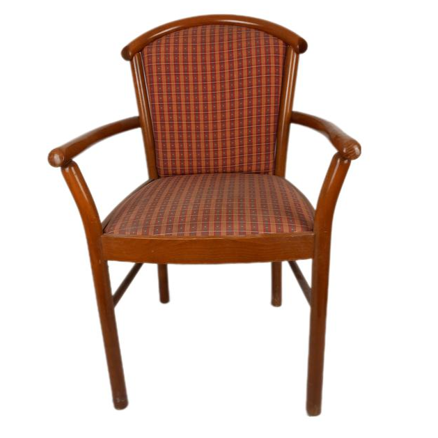 Chaises En Bois & Assise En Tissu Vintage Très bon état - 56,00 € Chaises En Bois & Assise En Tissu Vintage Très bon état reconditionné disponible sur Label Emmaüs