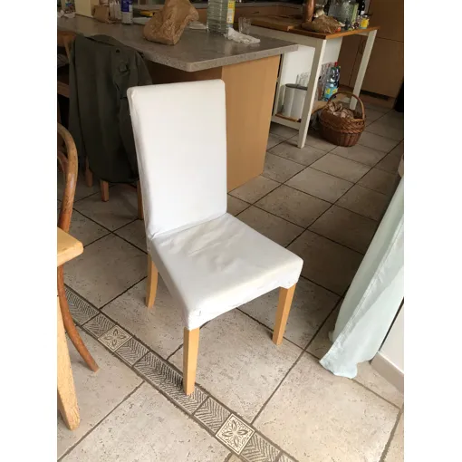 chaises tissu blanc ikea Bon état reconditionné disponible sur Rakuten