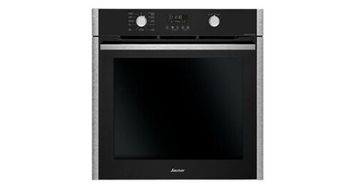Chaleur tournante, 68 L, program. electr. 2 manettes, LCD blanc, Classe A, 10 positions de cuisson dont 3 vapeurs et pain, Guide saveur 12 recettes, contre porte plein verre demontable, Porte froide, 2 modes pyro dont pyro Eco, Fermeture douce État correct reconditionné disponible sur Fnac