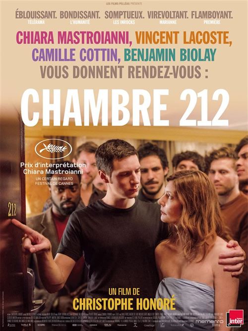Chambre 212 - 2019 - Chiara Mastroianni, Camille Cottin - 116x158cm - Affiche de cinéma originale pliée État correct N/A reconditionné disponible sur Fnac