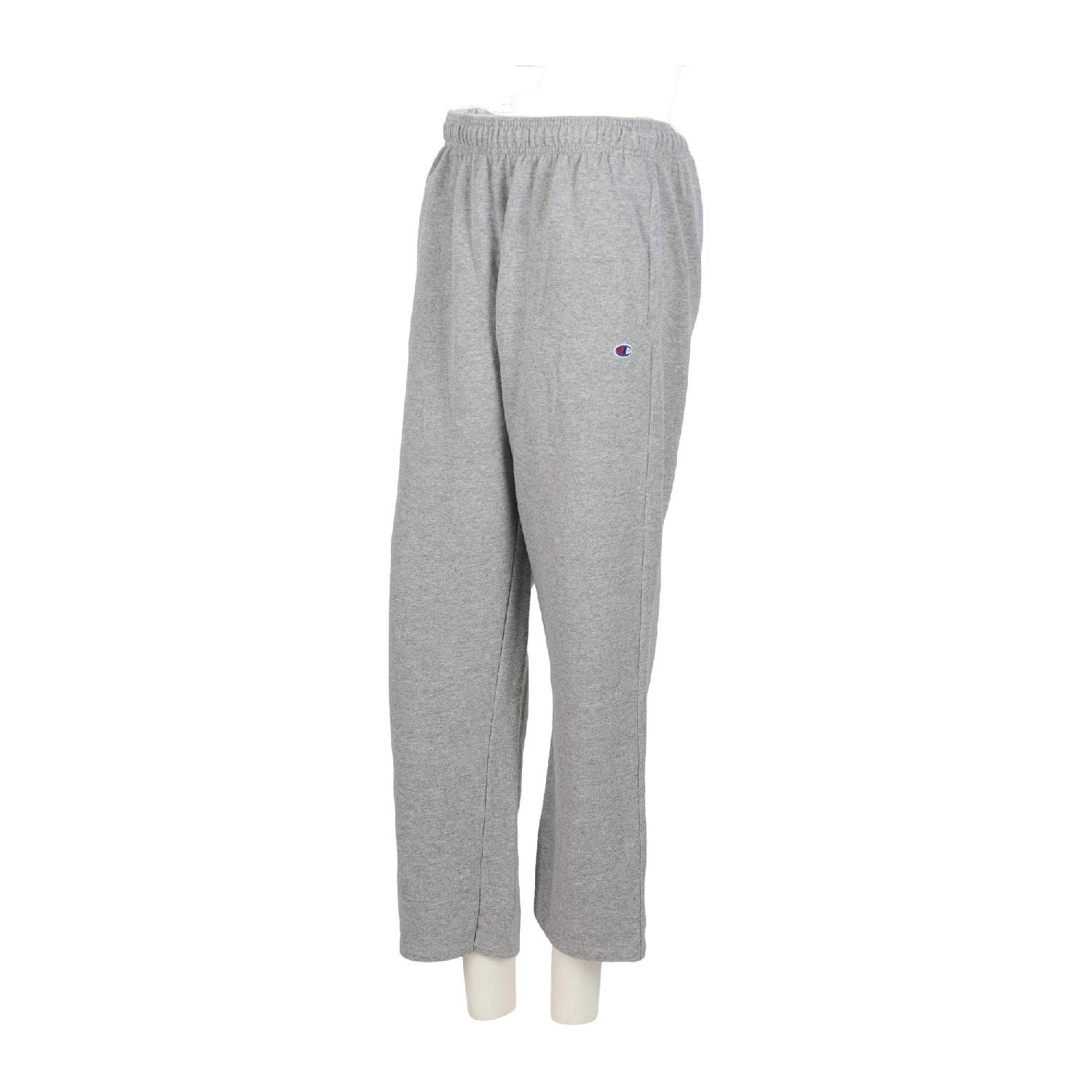 Champion Jogging Powerblend Open Bottom Logo C brodé Molleton brossé Homme Taille L Gris #QWE7459 Très bon état reconditionné disponible sur Sporteed