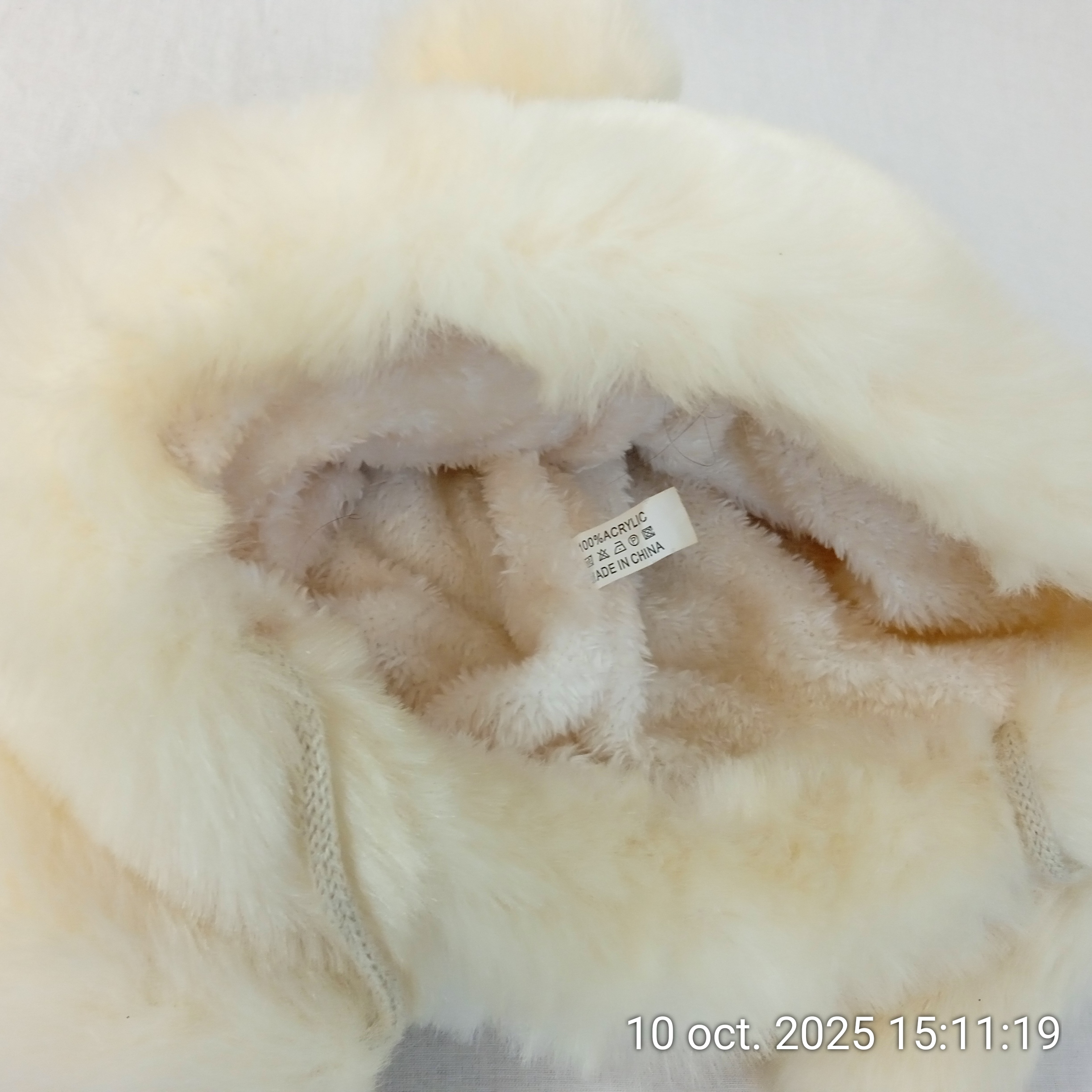 Voir photo 4 de Chapeau tricoté femme en fausse fourrure Bonnet chaud épaissi Chapeau tricoté femme en fausse fourrure Bonnet chaud épaissi Très bon état reconditionné photo 4