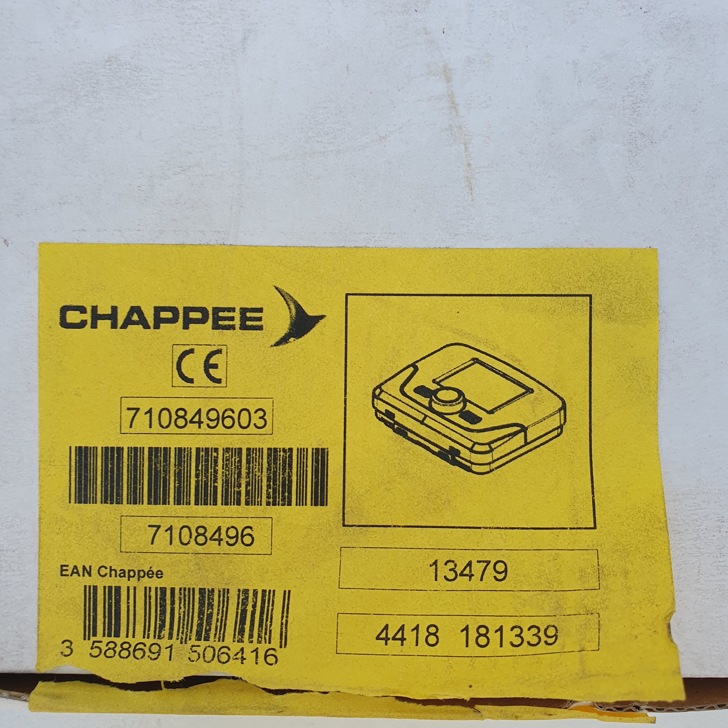 Voir photo 6 de Chappee 7108496– Thermostat d'ambiance filaire modulant programmable Chappee 7108496– Thermostat d'ambiance filaire modulant programmable Comme neuf reconditionné photo 6