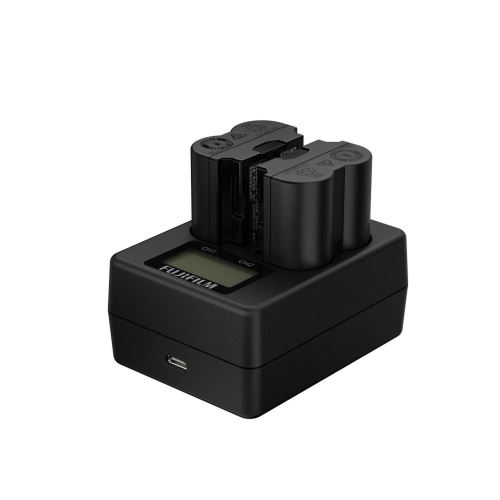Chargeur de batterie Fujifilm BC-W235 pour NP-W235 et boitiers X-T5, X-T4, GFX100S, X-H2s, X-H2 État correct Fujifilm reconditionné disponible sur Fnac