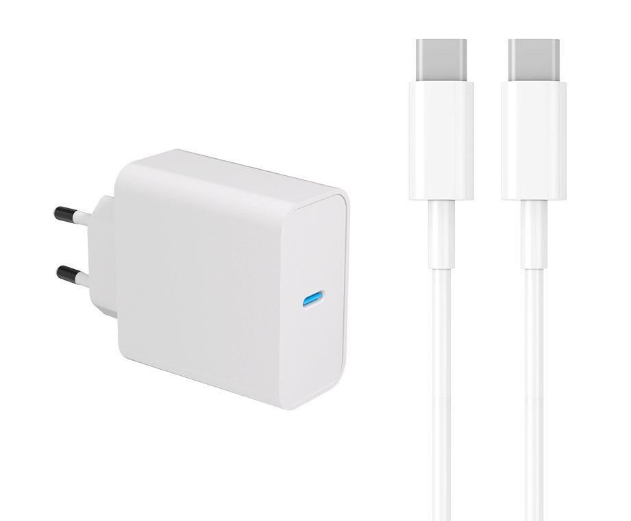 Chargeur pour ordinateur portable (65W) & câble (USB-C, 2m) blanc Parfait état - 49,99 € Chargeur pour ordinateur portable (65W) & câble (USB-C, 2m) blanc Parfait état reconditionné disponible sur Refurbed | Dero