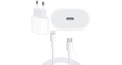 Chargeur rapide 20w + cable usb-c lightning pour iphone se 2020 - visiodirect - État correct N/A reconditionné disponible sur Fnac