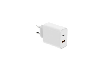 Chargeur secteur 65W USB-C + USB-A , Power Delivery, BLANC Bon état N/A reconditionné disponible sur Darty