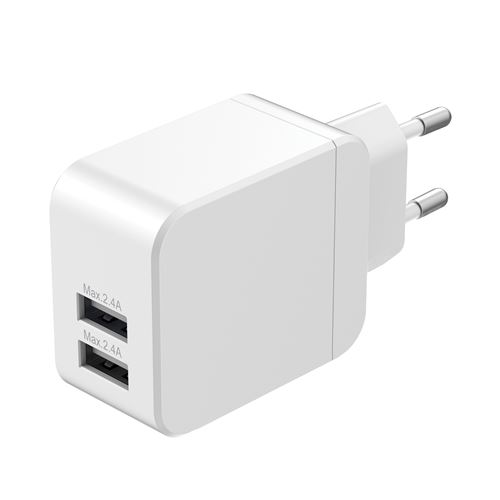 Chargeur secteur double USB Type A 2.4A Wefix Blanc État correct - 15,99 € Chargeur secteur double USB Type A 2.4A Wefix Blanc État correct N/A reconditionné disponible sur Fnac