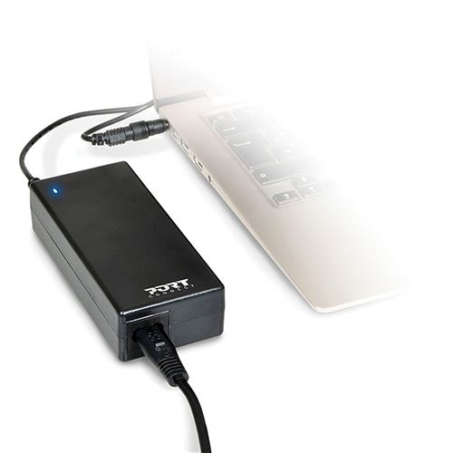 Chargeur secteur Port pour ordinateur portable Acer et Toshiba 65 Watt Noir État correct Port Designs reconditionné disponible sur Fnac