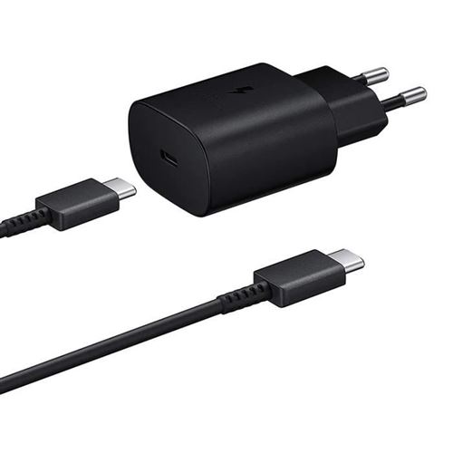 Chargeur Secteur Rapide 25W avec Cable de charge USB-C Type C pour Samsung Galaxy Note 20 SM-N980F 6.7 - Noir - Visiodirect État correct N/A reconditionné disponible sur Fnac